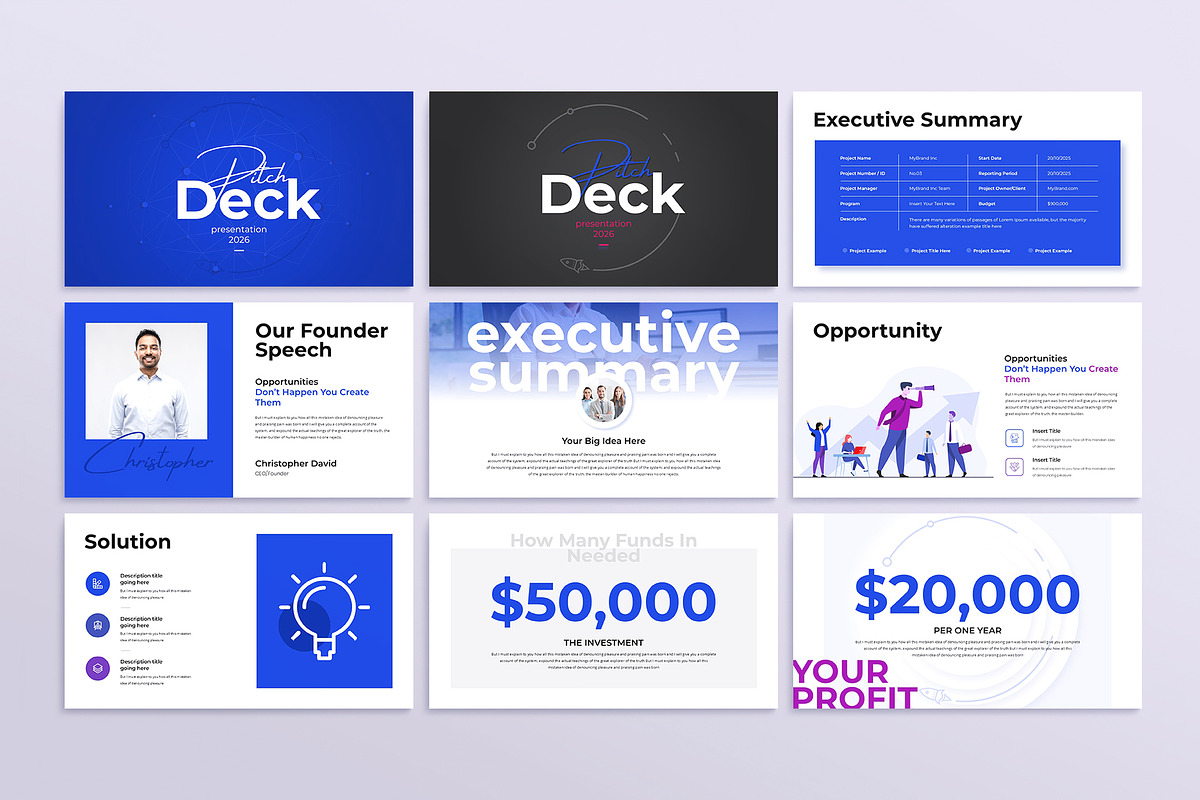 Investor Pitch Deck Presentation, a Presentation Template by ArtisanaAura (Photo 5 of 16)