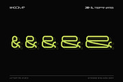 Whoomp Extended Wide Modern Typeface, a Sans Serif Font by Lettertype Studio (Thumbnail 9 of 15)