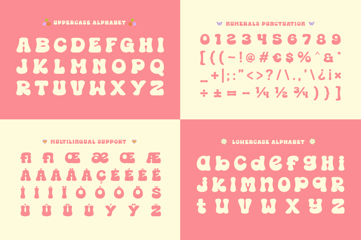 Thick Buns Decorative Display Font, a Sans Serif Font by roomspace creative lab (Photo 12 of 12)