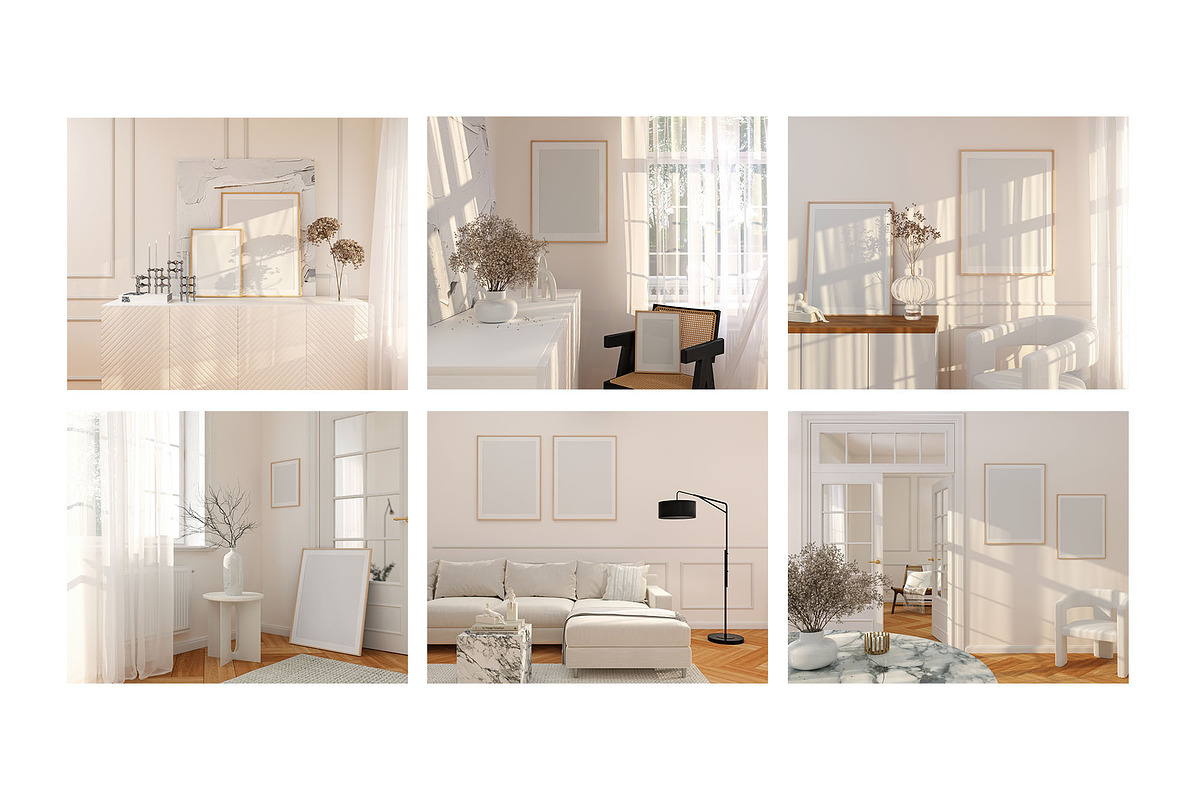 JAPANDI Minimalist Frame Mockup, a Household Mockup by Muse Mockups (Photo 11 of 20)