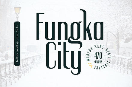 Fungka City - Modern Sans Serif