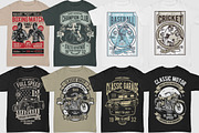 100 Retro Tshirt Designs Bundle 3, an Illustration by roach_graphic (Thumbnail 4 of 14)