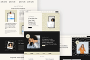 Squarespace 7.1 Template: Social, a Websites & App Template by Kseniia_Design (Thumbnail 8 of 10)