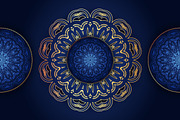 Mandala Oriental Floral art Bundle, a Background Graphic by NJ Himel (Thumbnail 88 of 97)