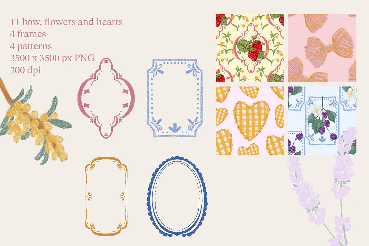 Cottage garden clipart, an Object Graphic by MayBay Studio (Photo 2 of 6)