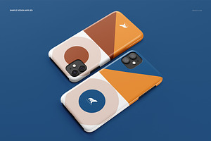 IPhone 11 Glossy Snap Case Mockup Se