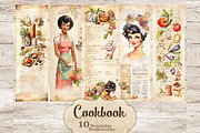 Cookbook Bookmarks, a Food Illustration by GlamArtZhanna (Thumbnail 1 of 3)