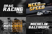 Sports Font Bundle 2, a Sans Serif Font by Flawless And Co (Thumbnail 9 of 12)