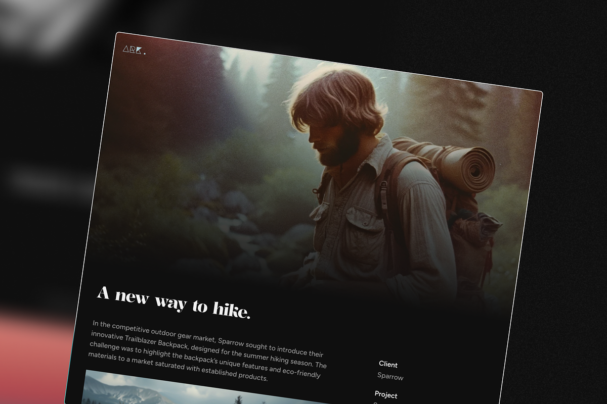 ARK. Agency Website Template, a Landing Page Template by GustavSalomonsson (Photo 3 of 4)