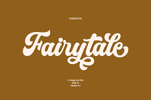 Fairytale Groovy Retro Font