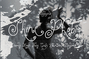 Shine Phobia - whimsical Font, a Handwritten Font by executypeStudio