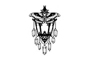 Mystical Moth Lantern Design Bundle, an Illustration by Designs_River (Thumbnail 2 of 31)