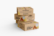 Cartoon Box Mockup, a Packaging Mockup by Ram Studio LLC (Thumbnail 3 of 23)
