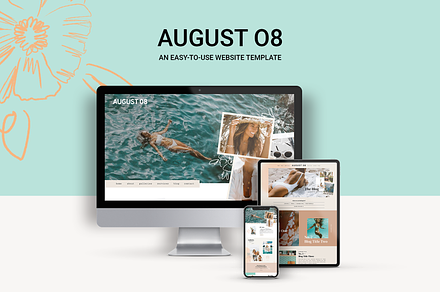 WEBSITE TEMPLATE— August 08