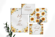 Sunflower Blooming Watercolor, an Object Illustration by CreativeValuation (Thumbnail 11 of 15)