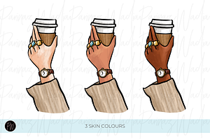 Coffee & Cookies Clipart Bundle Png