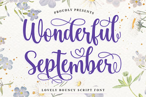 Wonderful September - Beauty Script