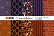 Creepy Creatures Halloween Set, a Pattern Graphic by MelanieTaylorARTIST (Thumbnail 2 of 7)