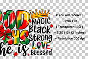 Juneteenth Trendy PNG Bundle, a Graphic by Black Gallery (Thumbnail 20 of 21)