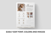 1 Page Media Kit Template - Beige, a Presentation Template by CoCreatorDesigns (Thumbnail 3 of 7)