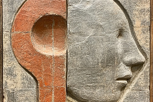 Abstract Stone Relief, an Abstract Photo by Hamza067