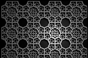 19 SILVER SEAMLESS ORIENTAL PATTERNS, a Pattern Graphic by AndisREA (Thumbnail 3 of 3)