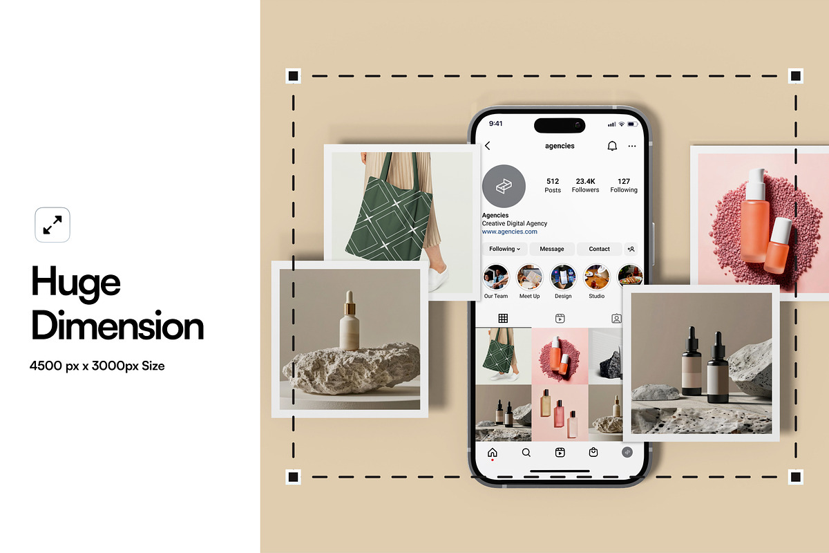Social Media Mockup, a Device Mockup by SLAB! Design (Photo 3 of 7)