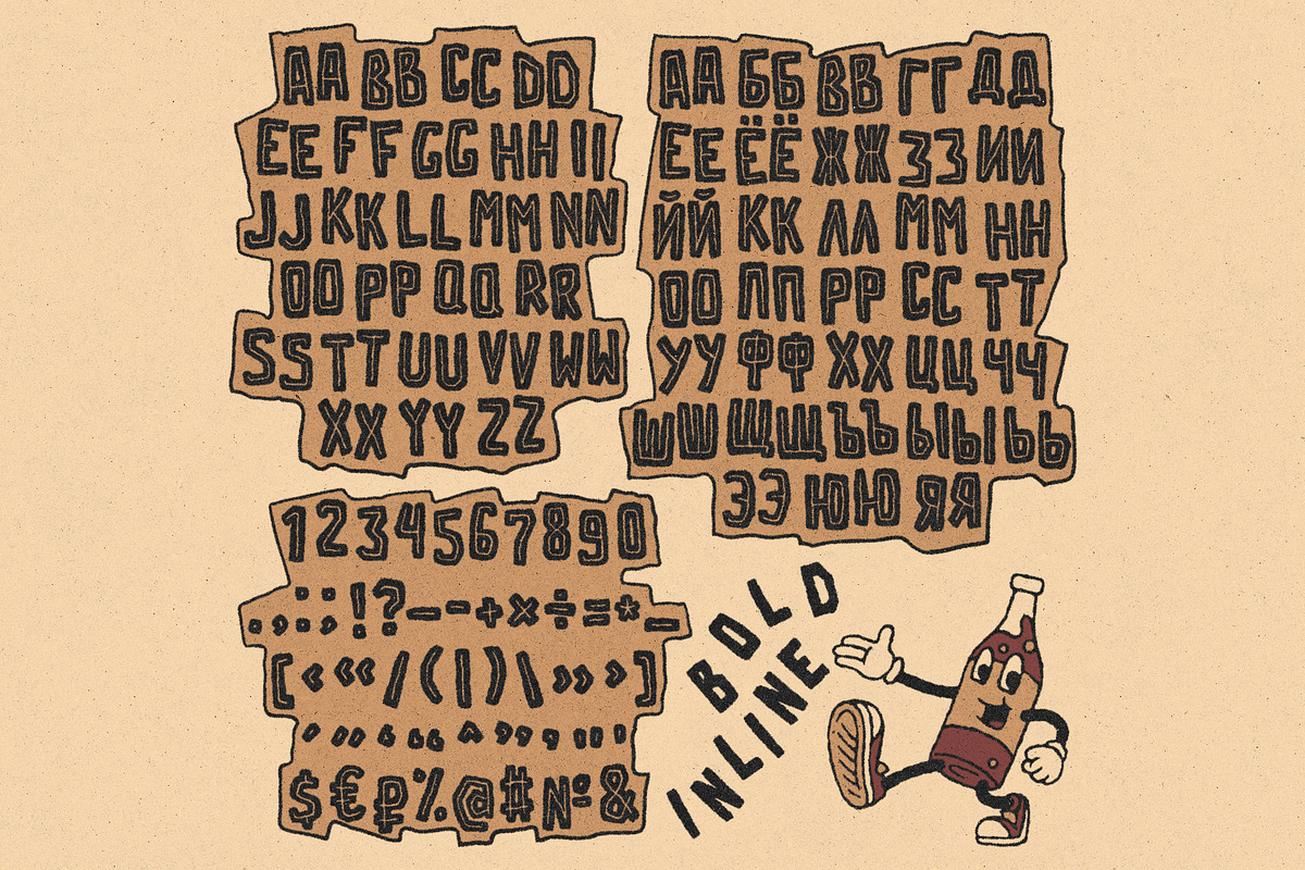 BOOZY | FONT FAMILY, a Font by 2DFUNS (Photo 7 of 9)