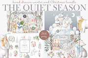 Snowy Season Bundle, an Illustration by Anastasiya Klempach (Thumbnail 1 of 10)