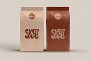 Paper coffee bag mockup collection, a Cups & Container Mockup by Sigelt (Thumbnail 6 of 11)
