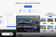Bluhoma - Real Estate Website, an UI Kit Template by Kmg Design (Thumbnail 1 of 2)