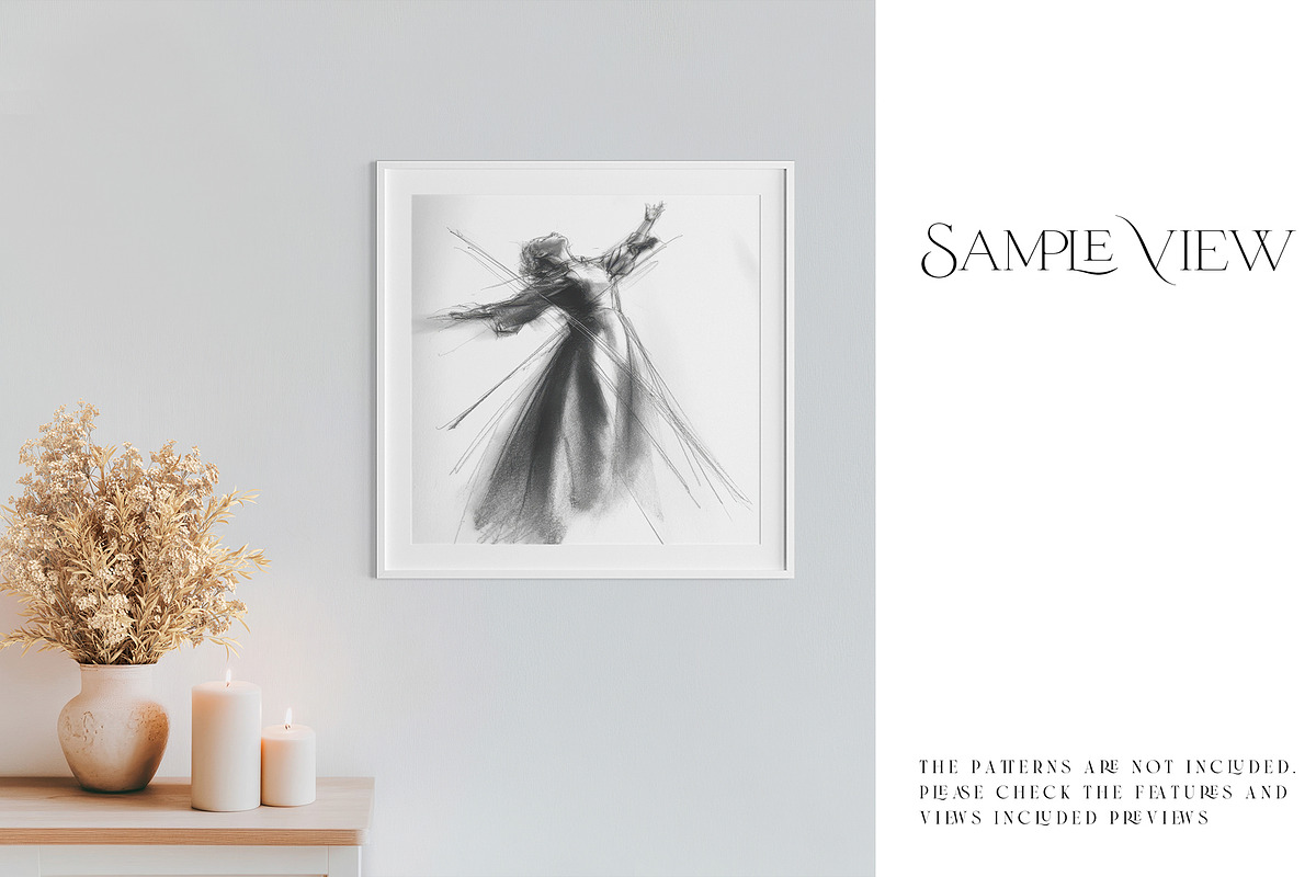 44 Frames and Wallpaper Mockups, a Mockup by mock-ups (Photo 8 of 16)