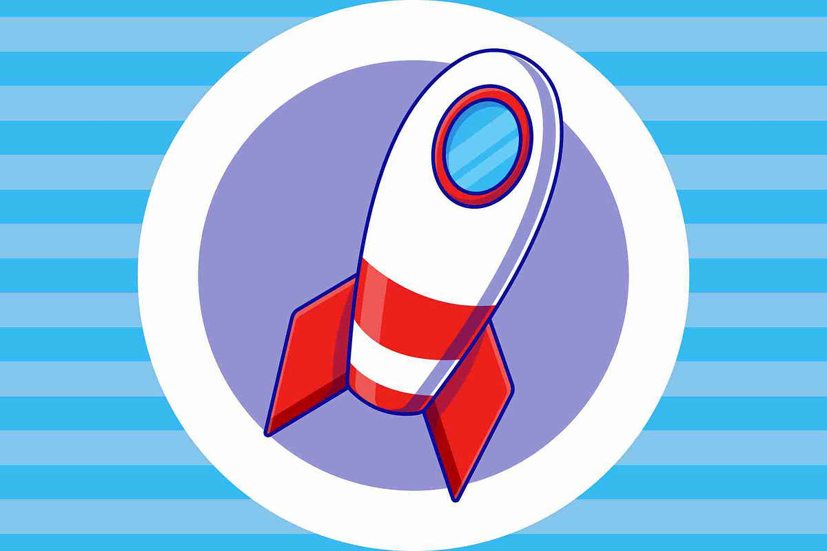 Rocket Spaceship Cartoon Vector, an Object Illustration by Artstorystudio (Photo 3 of 3)