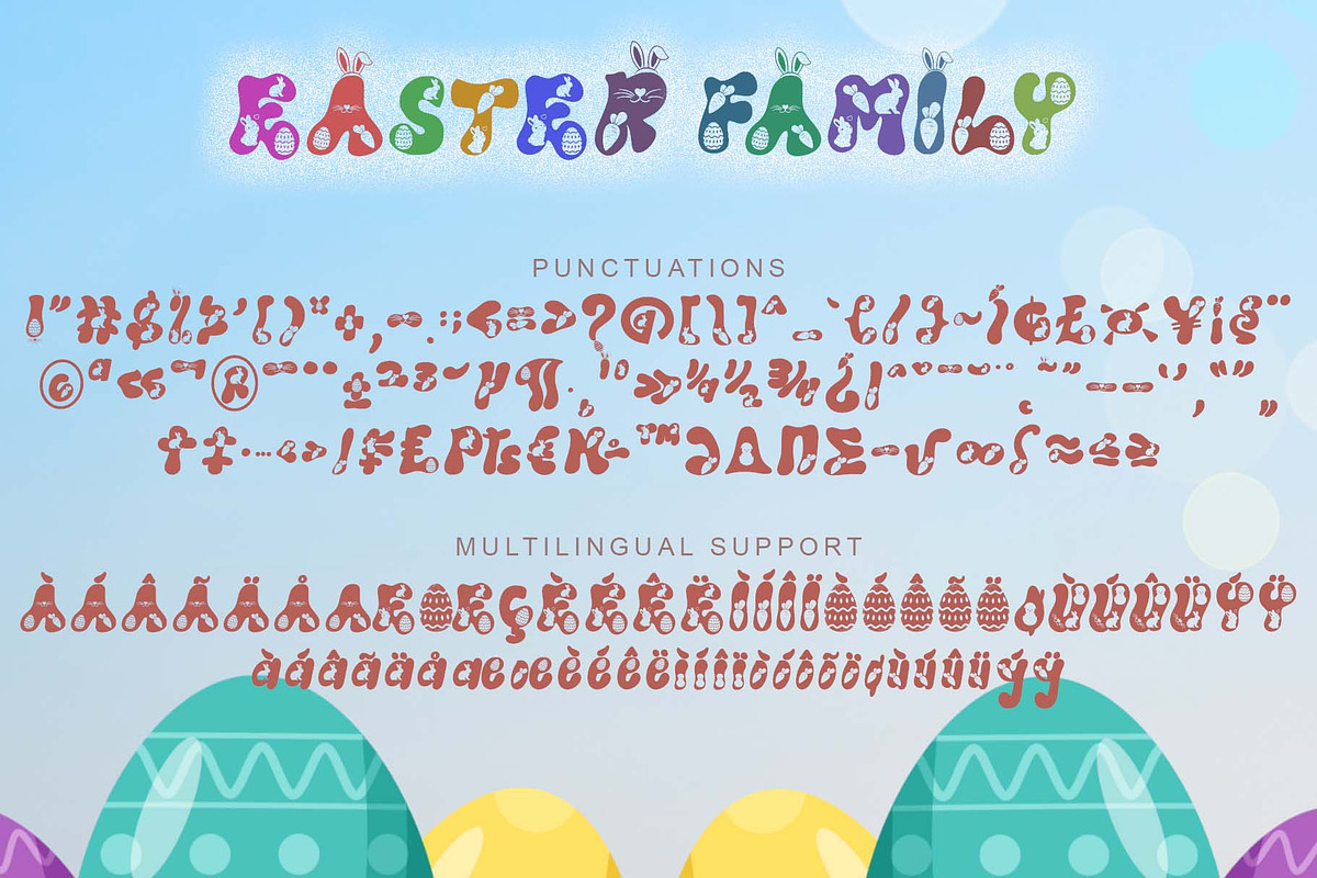 Easter Family, a Handwritten Font by Yoga Letter (Photo 6 of 6)