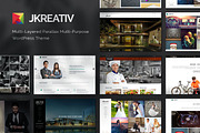 Jkreativ - MultiPurpose WP Theme, a WordPress Template by Jegtheme (Thumbnail 1 of 7)