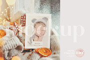 5x7 Christmas Card Mockup, a Product Mockup by MoMockups (Thumbnail 1 of 5)