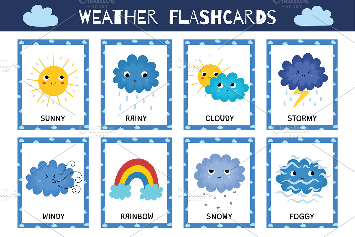 Flashcards for Kids Bundle: 570 in 1, an Education Illustration by Gulnara Sabirova (Photo 5 of 48)