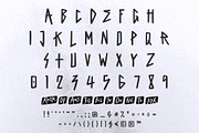 King of Rock Heavy Metal Font, a Blackletter Font by doffdog (Thumbnail 3 of 9)
