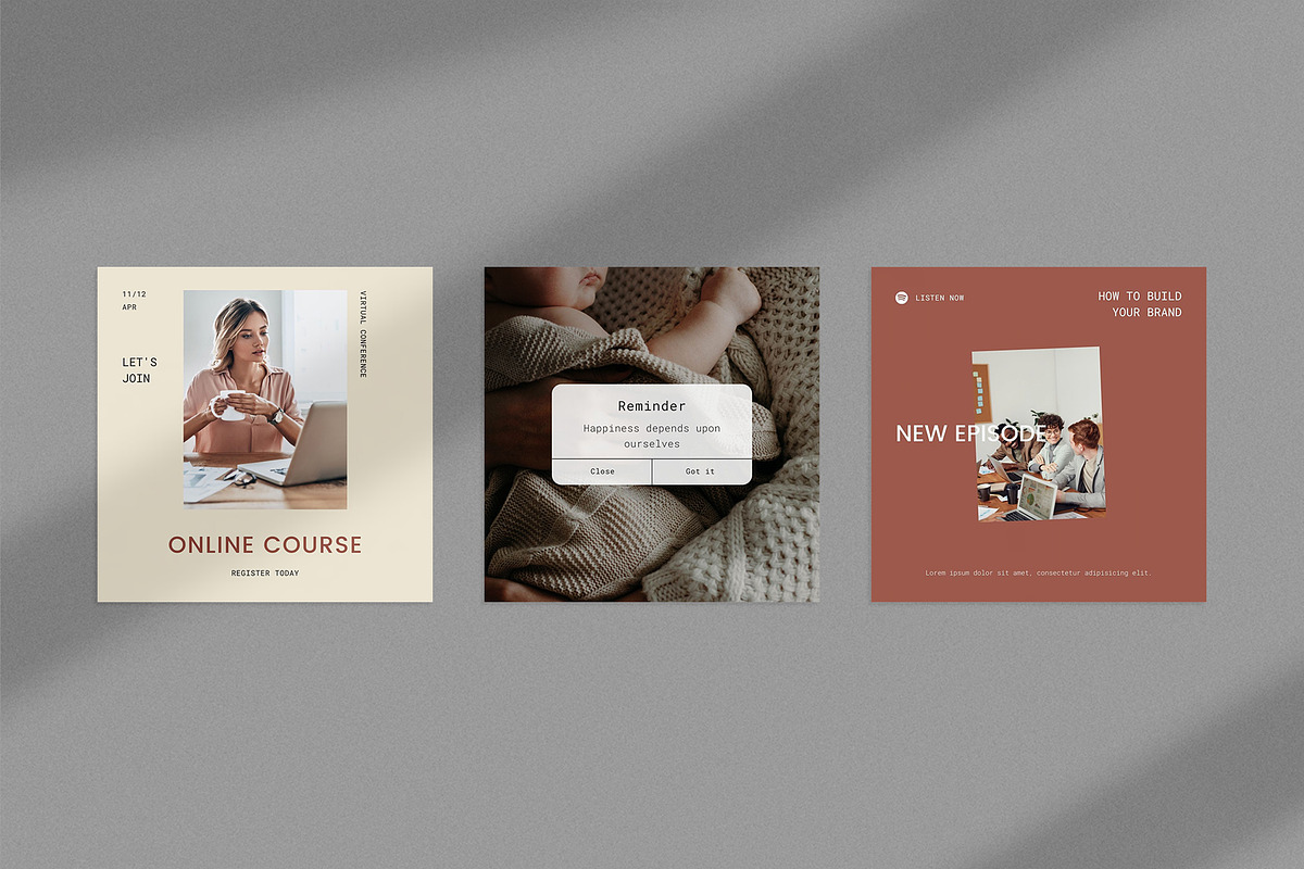 Influencer Instagram Pack | PS CANVA, a Social Media Template by Visuel Colonie® (Photo 16 of 18)