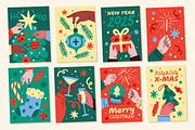 Christmas Decor Clipart, a Seasonal Illustration by Anna Studio (Thumbnail 9 of 12)