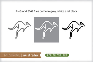 Minimal Australia Icons