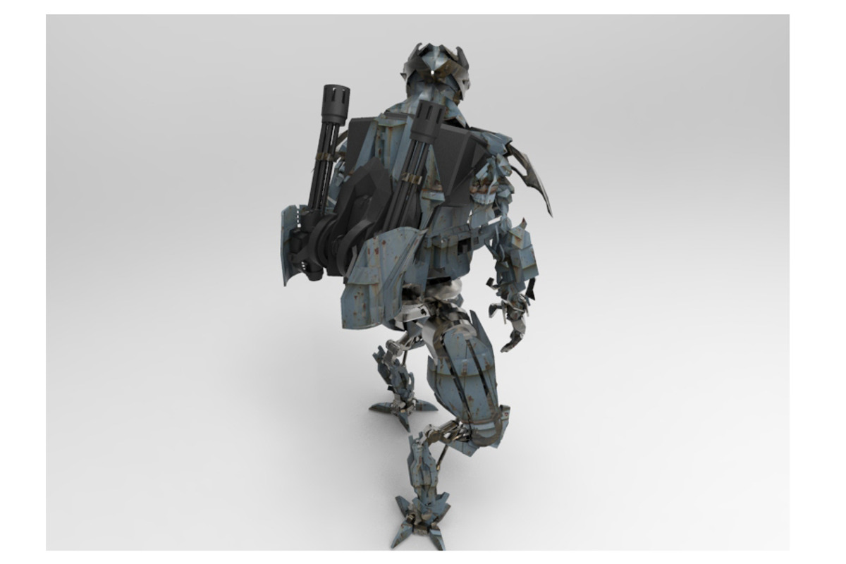 VroboM1, a Characters & Person 3D Model by Gblack Id (Photo 4 of 9)