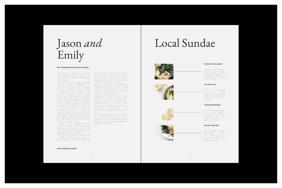 FOODIES Recipes Book Cookbook, a Magazine Template by Arif Tri Ananta (Photo 11 of 14)