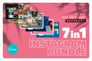 Instagram Branding BIG BUNDLE, a Social Media Template by LEROY Design (Thumbnail 1 of 8)