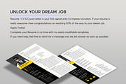 ATS Resume CV Word & Google Docs 22, a Resume Template by MrCam Template Resume|CV (Thumbnail 7 of 8)