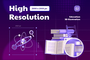 Education Object 3D, an Object 3D Model by kerismaker (Thumbnail 3 of 9)