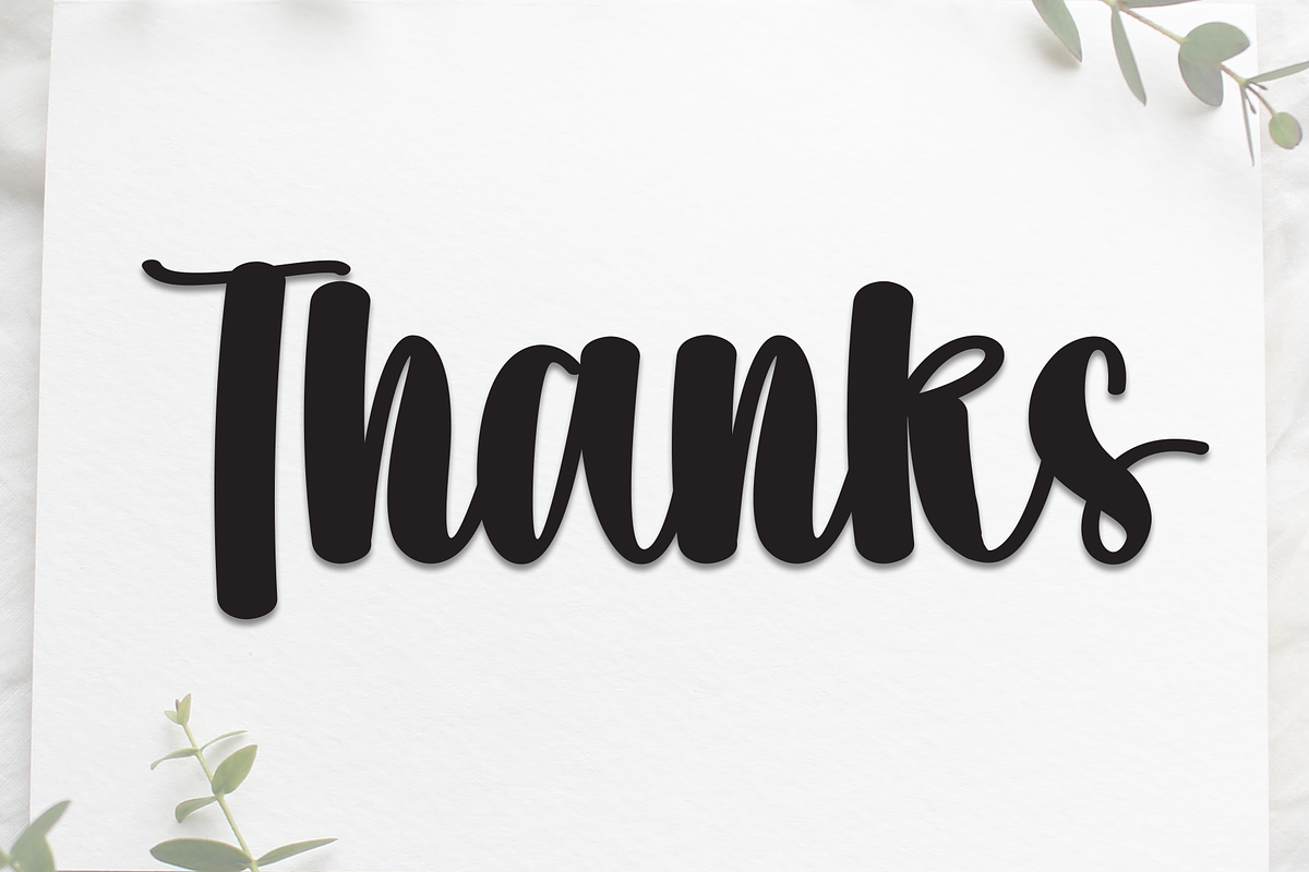 Lettering | Script Font, a Handwritten Font by Scratchones (Photo 9 of 9)