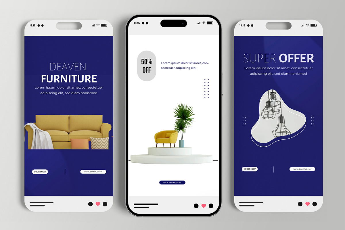 Smart Furniture Sale Social Media, a Social Media Template by MightyDesign (Photo 2 of 6)