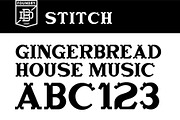 Stitch display font, a Serif Font by Doug Best Foundry (Thumbnail 2 of 2)