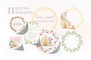 Family Christmas Watercolors Cartoon, a Seasonal Illustration by Elena Malgina Clipart (Thumbnail 11 of 20)